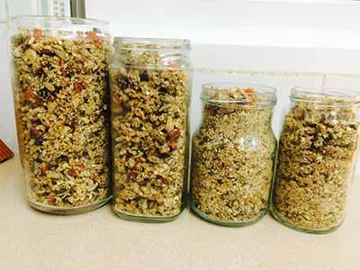 מתכון גרנולה ביתית ללא סוכר